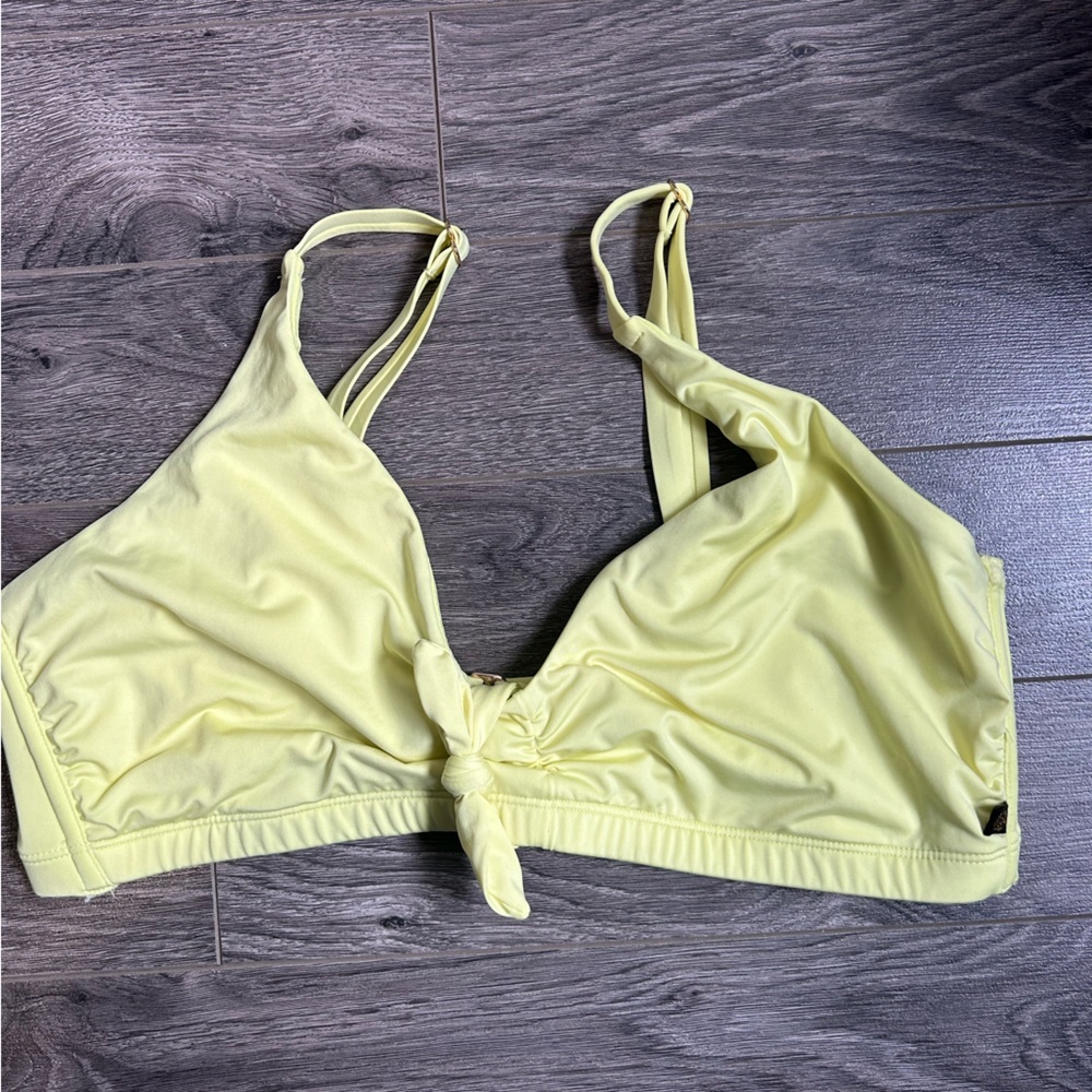 Yellow Bikini Top - D Medium